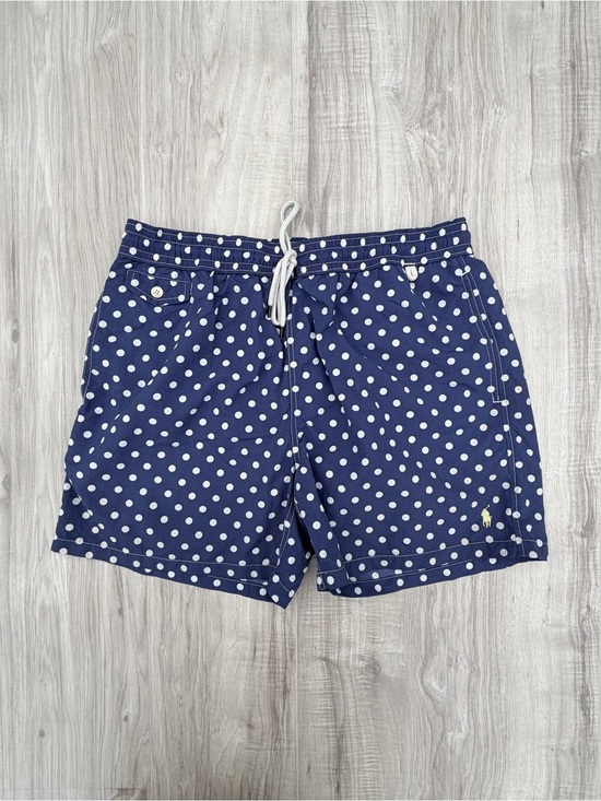 Ralph Lauren Other - Polo Ralph Lauren navy blue and white polka dot swim short